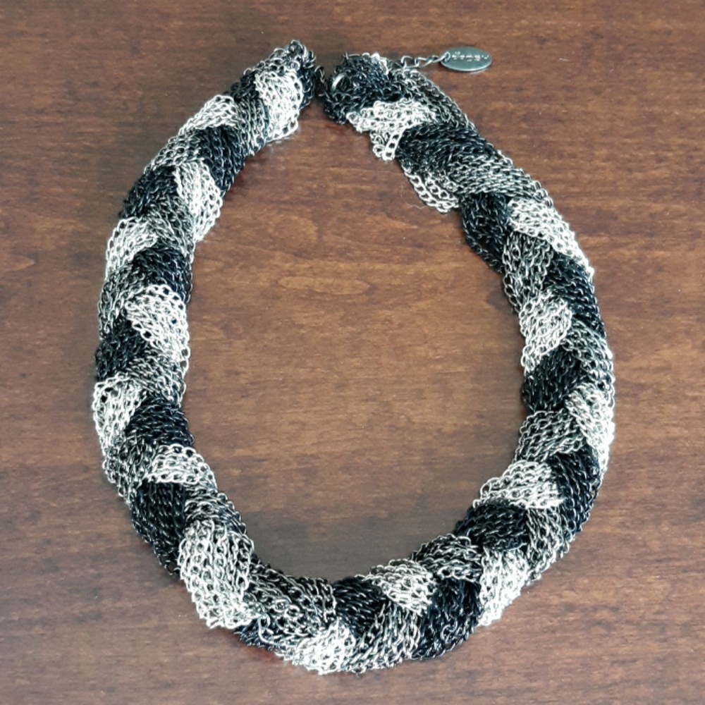 Posh Braided chain choker